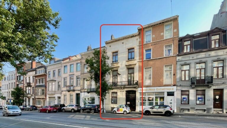 maison de maitre à vendre a schaerbeek par l'agence immobiliere izikozi